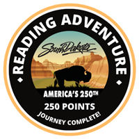 250 points - Reading adventure completed Badge